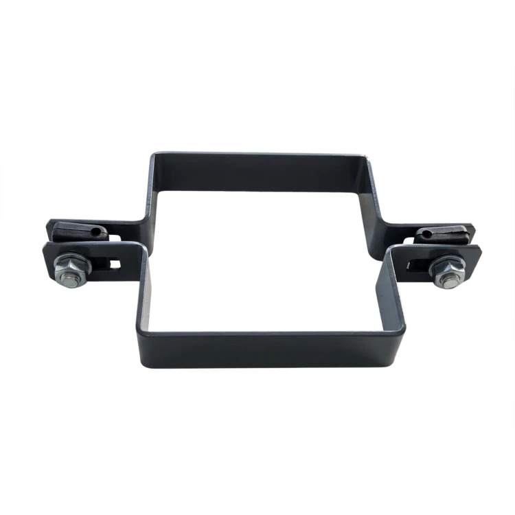 Intermediate fence panel clamp 100x100 mm graphite 000-780 (2)