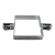 Intermediate panel bracket for 100x100 mm fencing panels galvanised 000-777 (3)