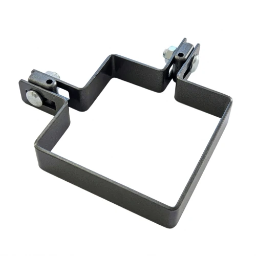 Corner clamp for fence panels 100x100 mm graphite 000-776 (1)