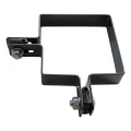 Corner clamp for fence panels 100x100 mm graphite 000-776 (2)