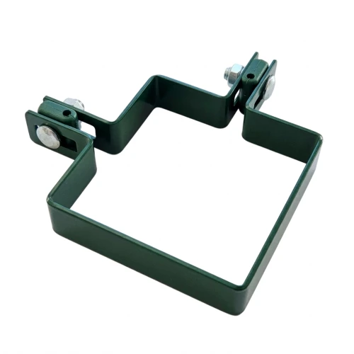 Corner clamp for fence panels 100x100 mm green 000-775 (1)