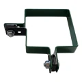 Corner clamp for fence panels 100x100 mm green 000-775 (2)