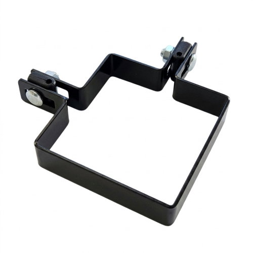 Corner bracket for fencing panels 100x100 mm black 000-774 (1)