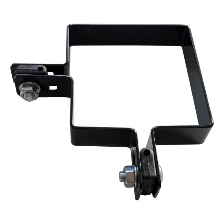 Corner bracket for fencing panels 100x100 mm black 000-774 (3)