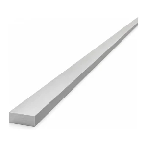 Aluminium Flat Bar EN AW-6060 T64, 20×8 mm, Length 2000 mm