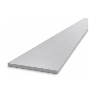 Aluminium flat bar 80×5 mm EN AW-6060 T64, length 2000 mm
