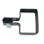 End clamp for fence panels 60x40 anthracite graphite GPV-700-11 (2)