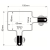Corner fence panel clamp 60x40 bronze GPV-700-10 (3)