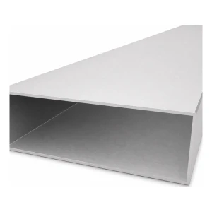 Rectangular aluminium tube 50×150×2 mm – closed profile L=2000 mm