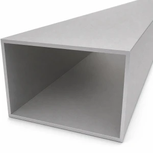 Rectangular aluminium tube 80×120×3 mm EN AW-6060 – length 2000 mm