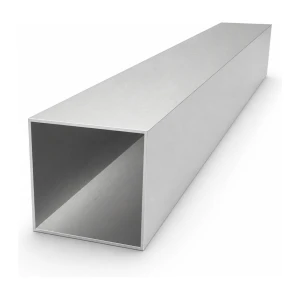 Square aluminium tube 120×120×2.5 mm – closed profile L=2000 mm