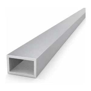 Rectangular aluminium tube 25×40×3 mm EN AW-6060 – length 2000 mm