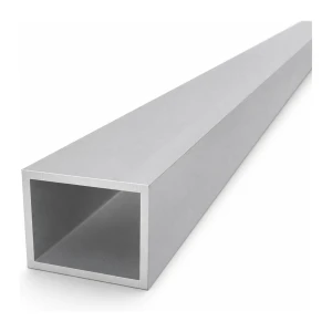 Rectangular aluminium tube 40×50×3 mm EN AW-6060, length 2000 mm
