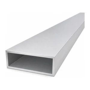 Rectangular aluminium tube 30×80×3 mm – closed profile EN AW-6060, L=2000 mm