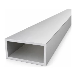 Rectangular aluminium tube 40×80×4 mm – closed profile L=2000 mm
