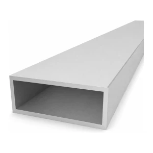Rectangular aluminium tube 40×100×4 mm – closed profile EN AW-6060, L=2000 mm