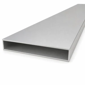 Rectangular aluminium tube 20×120×2 mm – closed profile, length 2000 mm