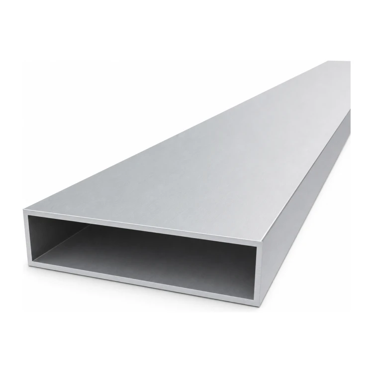 Rectangular aluminium tube 25×100×2 mm – closed profile EN AW-6060, L=2000 mm 001-855 (1)