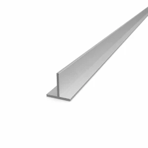 Aluminium T-Bar 25×25×2 mm – T Profile EN AW-6060, L=2000 mm