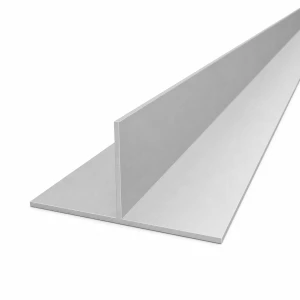 Aluminium T-Bar EN AW-6060 – T Profile 100×50×2 mm, Length 2000 mm