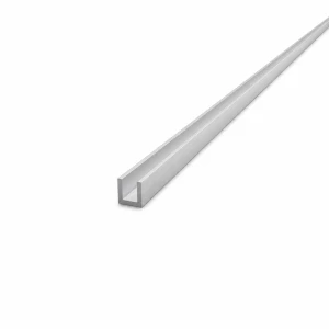 Aluminium Channel 10×10×1.5 mm – C/U Profile, Length 2000 mm, EN AW-6060