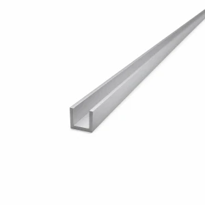 Aluminium Channel 15×15×2 mm – C/U Profile, Length 2000 mm