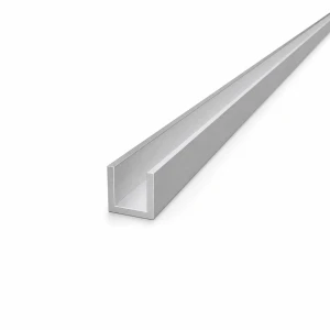 Aluminium Channel 20×20×2 mm – C/U Profile Length 2000 mm