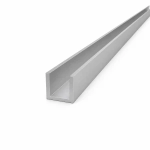 Aluminium Channel 25×25×3 mm – C/U Profile EN AW-6060 L=2000 mm