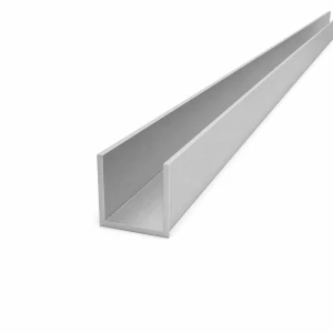 Aluminium Channel 30×30×2 mm – C/U Profile EN AW-6060, Length 2000 mm