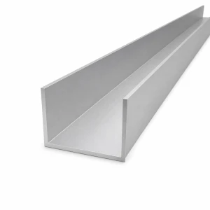 Aluminium channel 60×40×2.5 mm EN AW-6060 – C/U profile L=2000 mm