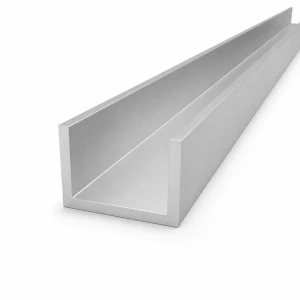 Aluminium Channel 60×40×5 mm – C/U Profile EN AW-6060, Length 2000 mm