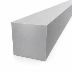Solid square aluminium bar 70×70 mm – duralumin 2017A T4, L=2000 mm