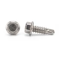 Self-Drilling Screw DIN 7504 K 4.8x19 mm – Stainless Steel A2, Hexagonal Flange Head 001-923 (1)