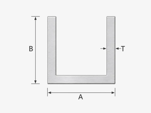 Aluminium Channel 21×20×1.4 mm – C/U Profile 2000 mm Length 001-884 (2)