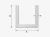 Aluminium Channel 21×20×1.4 mm – C/U Profile 2000 mm Length 001-884 (2)