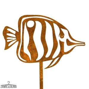 Garden Jewellery – Garden Decoration Ambroży Fish XL in Corten Steel 22×94 cm