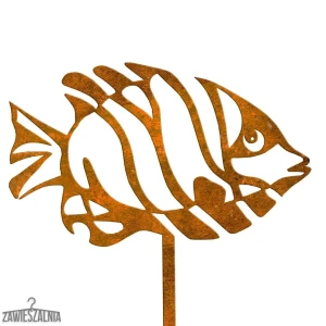 Garden Jewellery – Decorative Otylia XL Fish in Corten Steel 22×93 cm