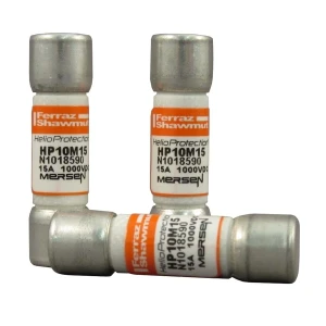 Mersen HP10M15 Fuse Link 1000V DC 15A GPV Photovoltaic