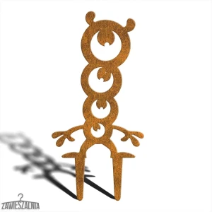 Zawieszalnia Garden Ornament Monstrous Monster Rebis L – Corten Decoration 20×41 cm
