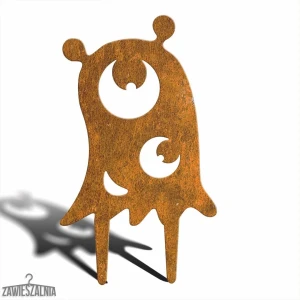 Jetu Garden Ornament Monstrous Monster – Corten Steel Decoration M 22×38 cm