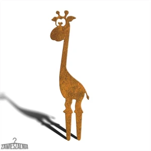 Zawieszalnia – Garden Decoration Pet Giraffe Gloria L 44 cm, Corten Steel