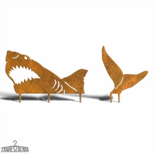 Garden Decoration – Rusty Shark 3XL Corten Steel 133 cm