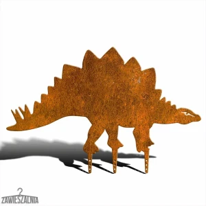 Zawieszalnia – Stegosaurus XXL Garden Ornament in Corten Steel 90.5 × 58.5 cm