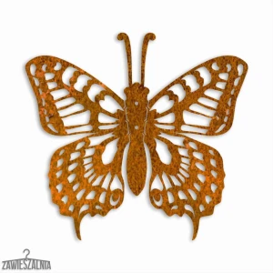 Zawieszalnia – 3D Wall Decoration Swallowtail Butterfly M 31×29 cm Corten Steel
