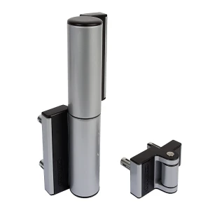 Locinox Puma – 180° Hydraulic Self-Closing Hinge for Gates up to 75 kg, Silver