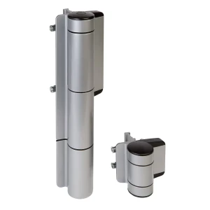 Locinox Mammoth-180 – Hydraulic Self-Closing Hinge for 180° Gates, Silver