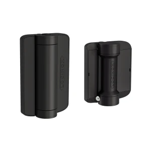 Locinox – hydraulic self-closing hinge 180° for gates, black