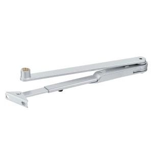 GEZE arm for TS 4000/2000 door closer with mechanical hold-open, silver