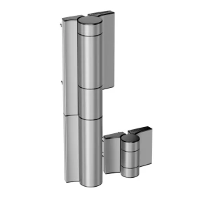 Locinox MAMMOTH180-2 – hydraulic self-closing hinge for 180° gates, silver