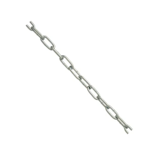 Galvanised technical chain DIN 5685/A Ø3.0 mm – short welded link